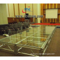 Stage with Clear Plexiglass for Fashion Show Runway